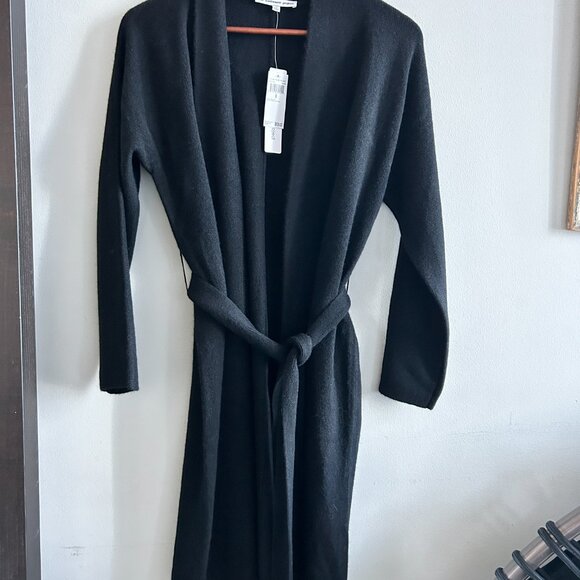 100% Cashmere LUXE SHORT ROBE - The Cashmere Project - Picture 1 of 5